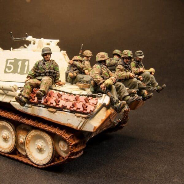 Waffen SS "Tank Riders"