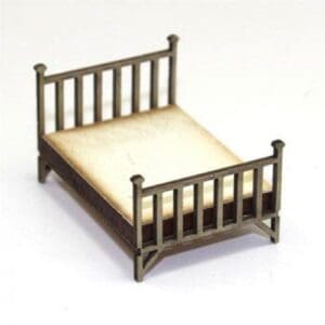 4G 28S-FAB-024 Double Brass Bed