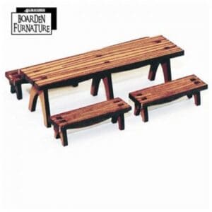 4G 28S-FAB-065M Trestle Table x 1 & Benches x 4