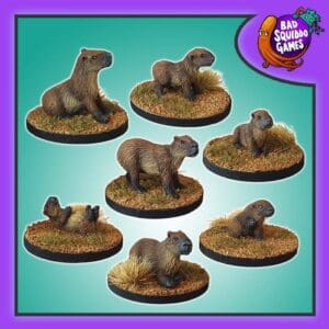 Capybara Family