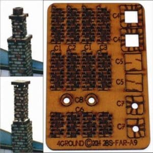 4G 28S-FAR-A9BS Brown Stone Chimney Add-Ons