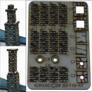 4G 28S-FAR-A9DS Dark Stone Chimney Add-Ons