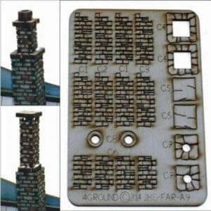 4G 28S-FAR-A9PS Pale Stone Chimney Add-Ons