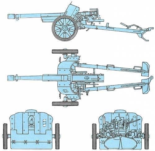 PaK97/38 Anti-tank Gun & Crew - Summer - BADGER GAMES