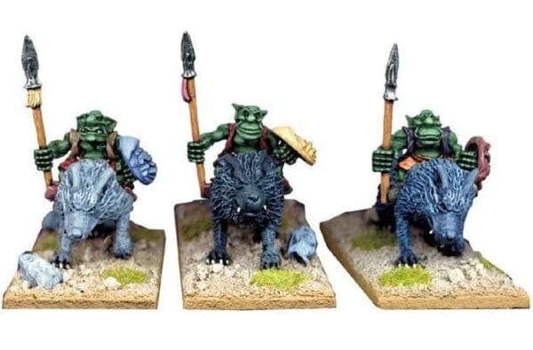 Goblin Wolf Riders with Spears 1