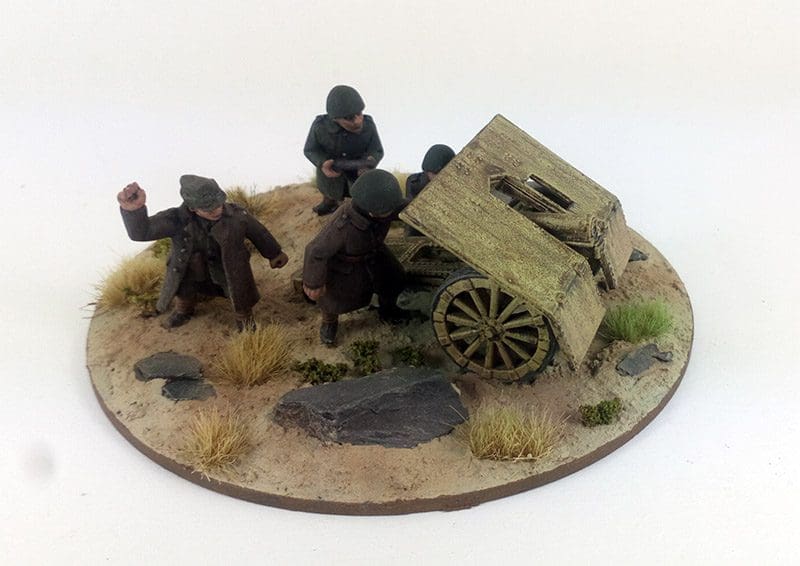 GEG GRK115 Greek LIght Mountain Gun - Skoda M15 75mm & 4 Crew - BADGER ...