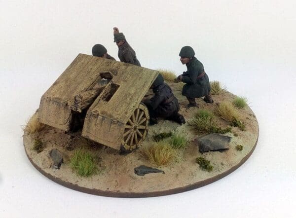 Greek LIght Mountain Gun - Skoda M15 75mm & 4 Crew - Image 3