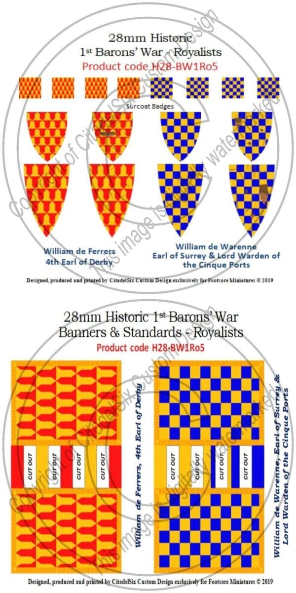 William de Ferrers & William de Warenne