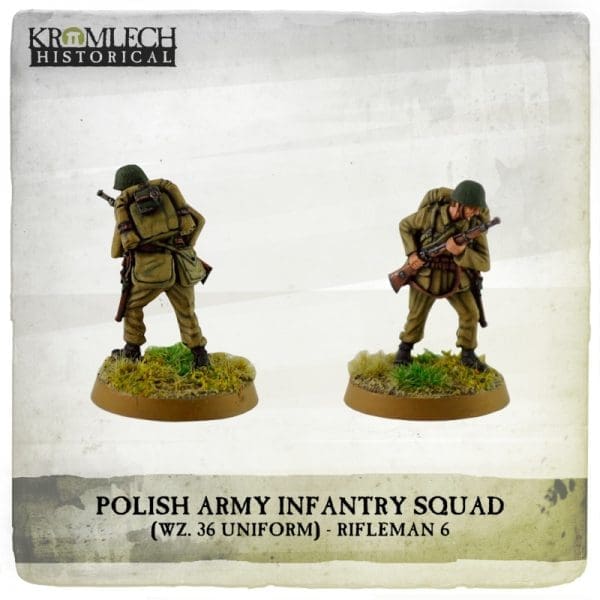 KRM KHWW2001 Infantry Squad '36' Uniforms - BADGER GAMES