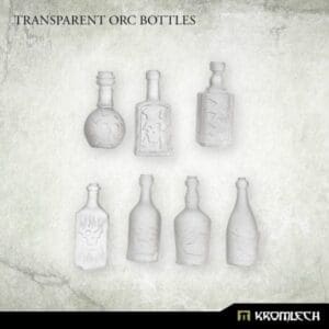 KRM KRBK089 Transparent Orc Bottles
