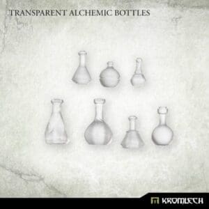 KRM KRBK091 Transparent Alchemic Bottles
