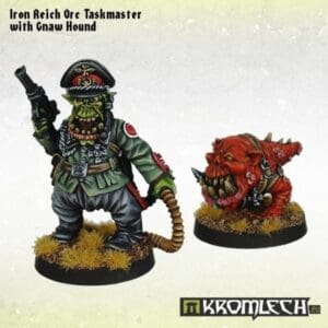 KRM KRM083 Iron Reich Orc Taskmaster with Gnaw Hound