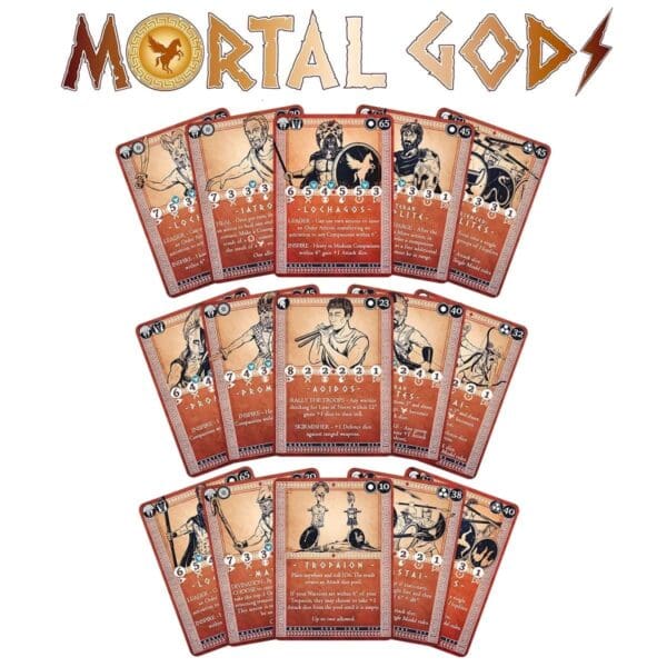 Ancient Greek Roster Card Set