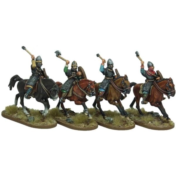 Norman Cavalrymen thrusting overarm - Image 2