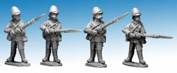 British Infantry at Ready
