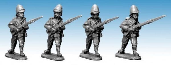 British Infantry Advancing
