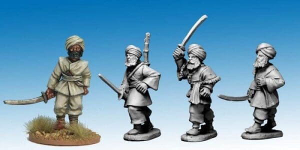 Afghans armed with Swords