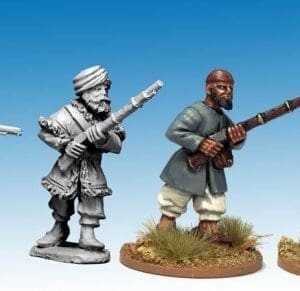 Afghans armed with Rifles