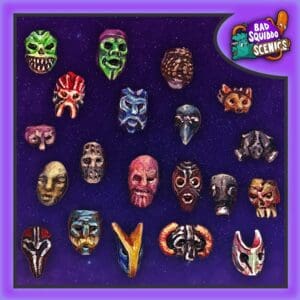 Masks Pack B - Zany (20)