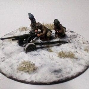 Romanian Bohler 47mm AT Gun/Crew – Winter Uniform