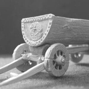 Decorated Viking Cart (R)