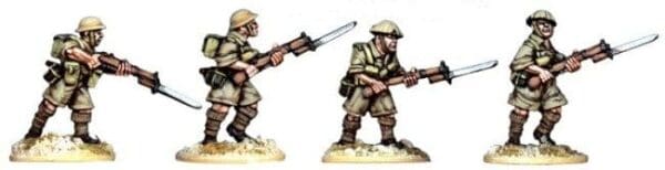 British 8th Army Riflemen