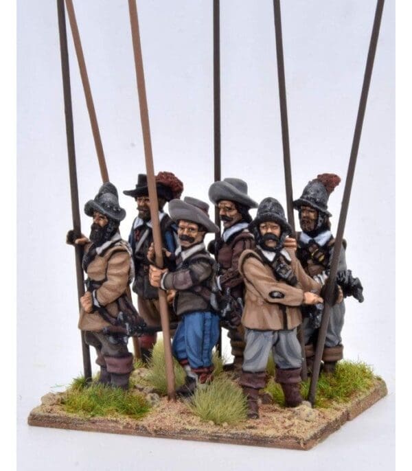 Unarmoured Pikemen, pike up - Image 3