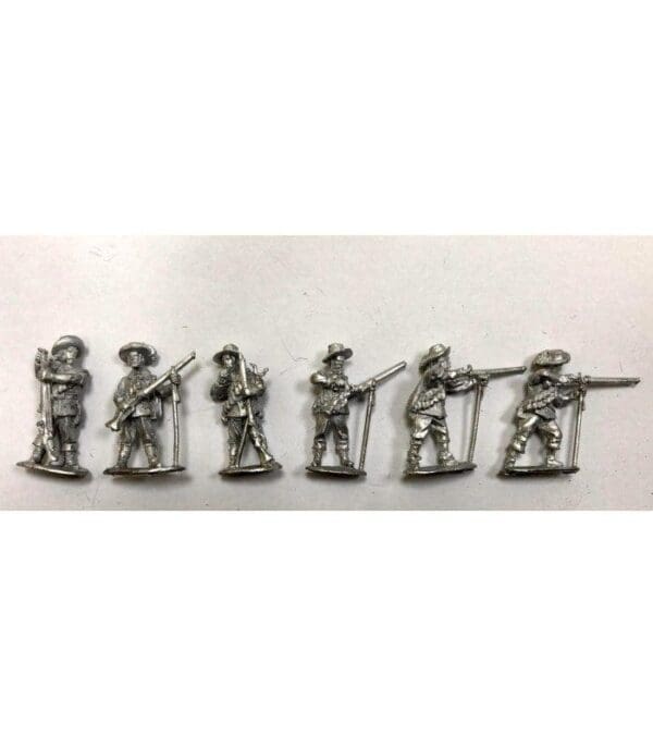 Musketeer firing and loading II