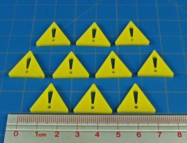 Alert! Tokens, Yellow (10) - Image 2