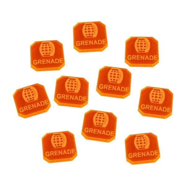 Gaslands Grenade Tokens (10)
