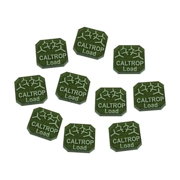 Gaslands Caltrop Load Ammo Tokens (10)