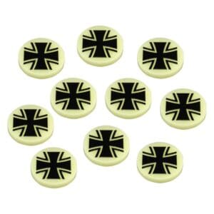 WWII North Africa Tokens, German Bundeswehr-Cross