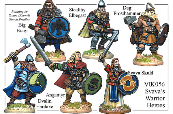 Svava's Warrior Heroes