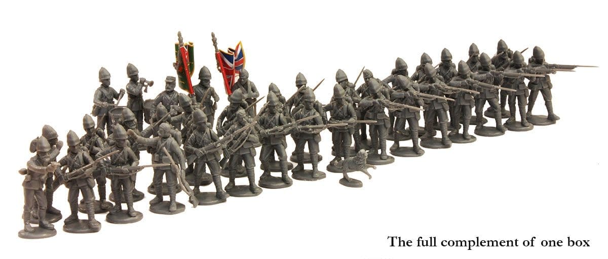 Perry Miniatures British Infantry in Afghanistan and Sudan command spr -  Wargames Emporium