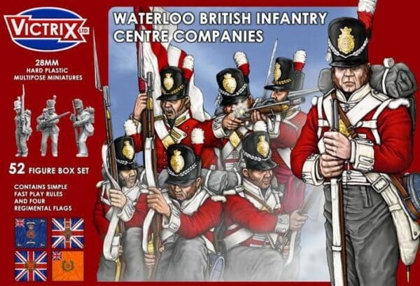 VX0001 Waterloo British Infantry Centre Companies