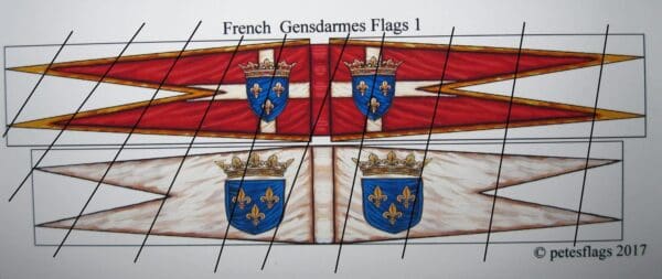 French Gendarme Flags 1