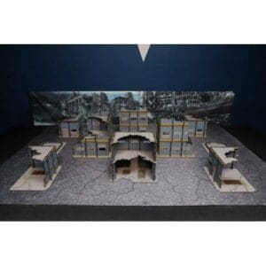 4G WF-MB-S5 Urban Military Base Set