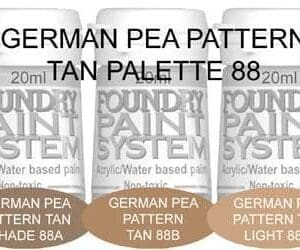 German Pea Pattern Tan