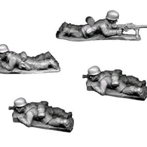 German Paratroopers 5cm Mortar and Anti-tank Rifle