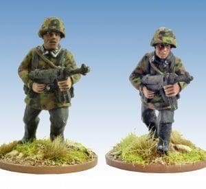 German Schutzen with SMG
