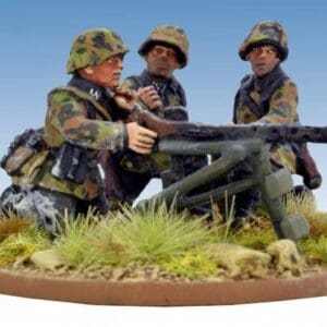 German Schutzen Firing MG34