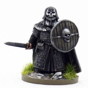 GB AOM SDVR01c Dvergr Warlord with Spear - BADGER GAMES