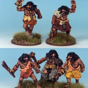 Cavemen Warriors I (Short Weapons)