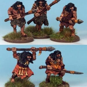 Cavemen Warriors II (Long Weapons)