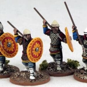 Byzantine Infantry Attacking (Quilted)(4)