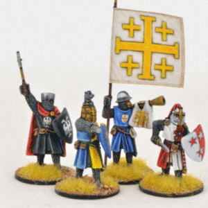 Crusading Foot Knights I (Command) (4)