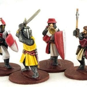Crusading Foot Knights II (Command) (4)