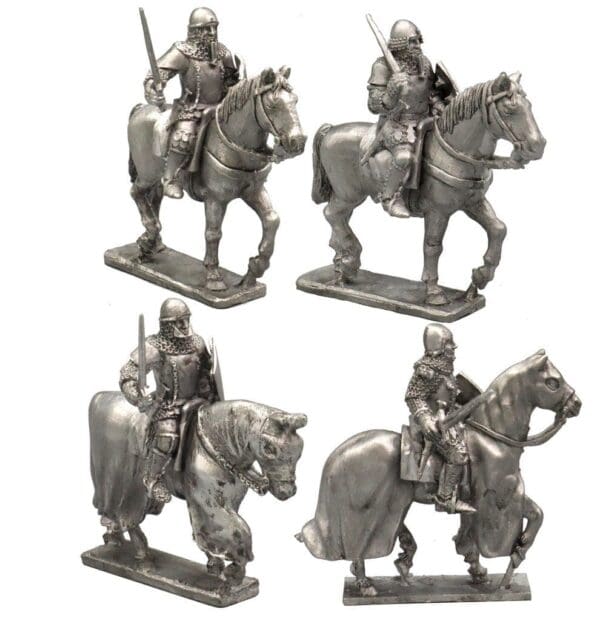 Medieval Knights with Lance 1315 - 1365