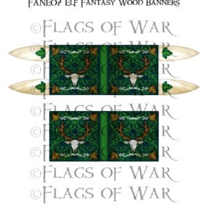 Elf Fantasy Wood Banner