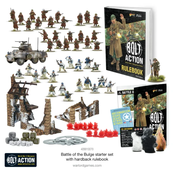 Bolt Action - Battle of the Bulge Starter Set with 3rd Edition Rulebook